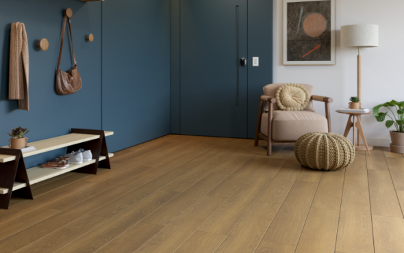 Piso Laminado Durafloor - Linha Studio - Carvalho Belize - 2,25m² por caixa