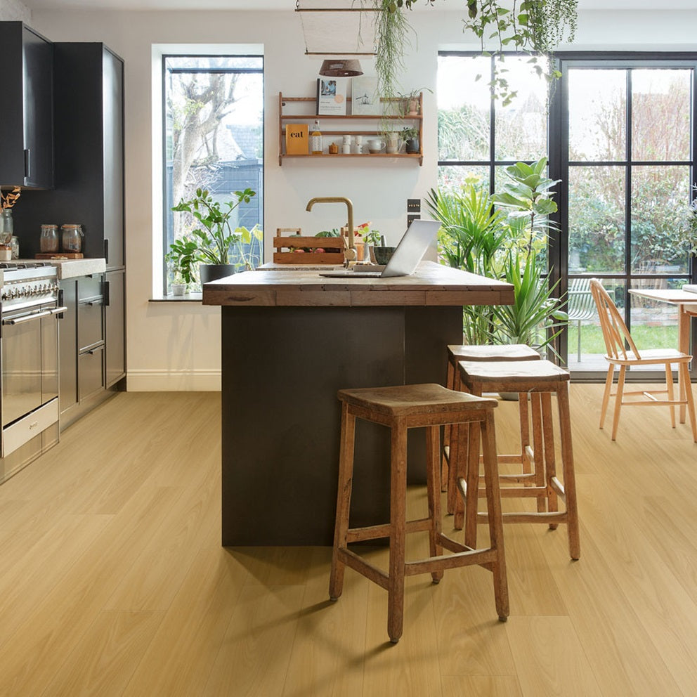 Piso Laminado Quick-Step - Smart - Carvalho biscoito marrom - 2,51m² por caixa
