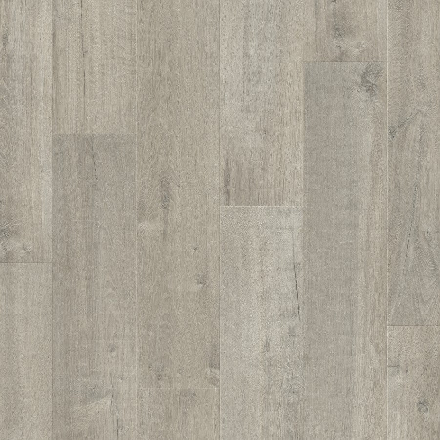 Piso laminado Quick-Step Impressive - Carvalho cinza suave - 1,83m² por caixa