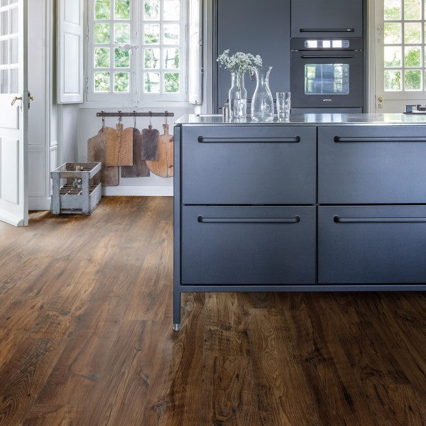Piso Laminado Quick-Step - Eligna Wide - Castanheiro escuro - 2,09m² por caixa