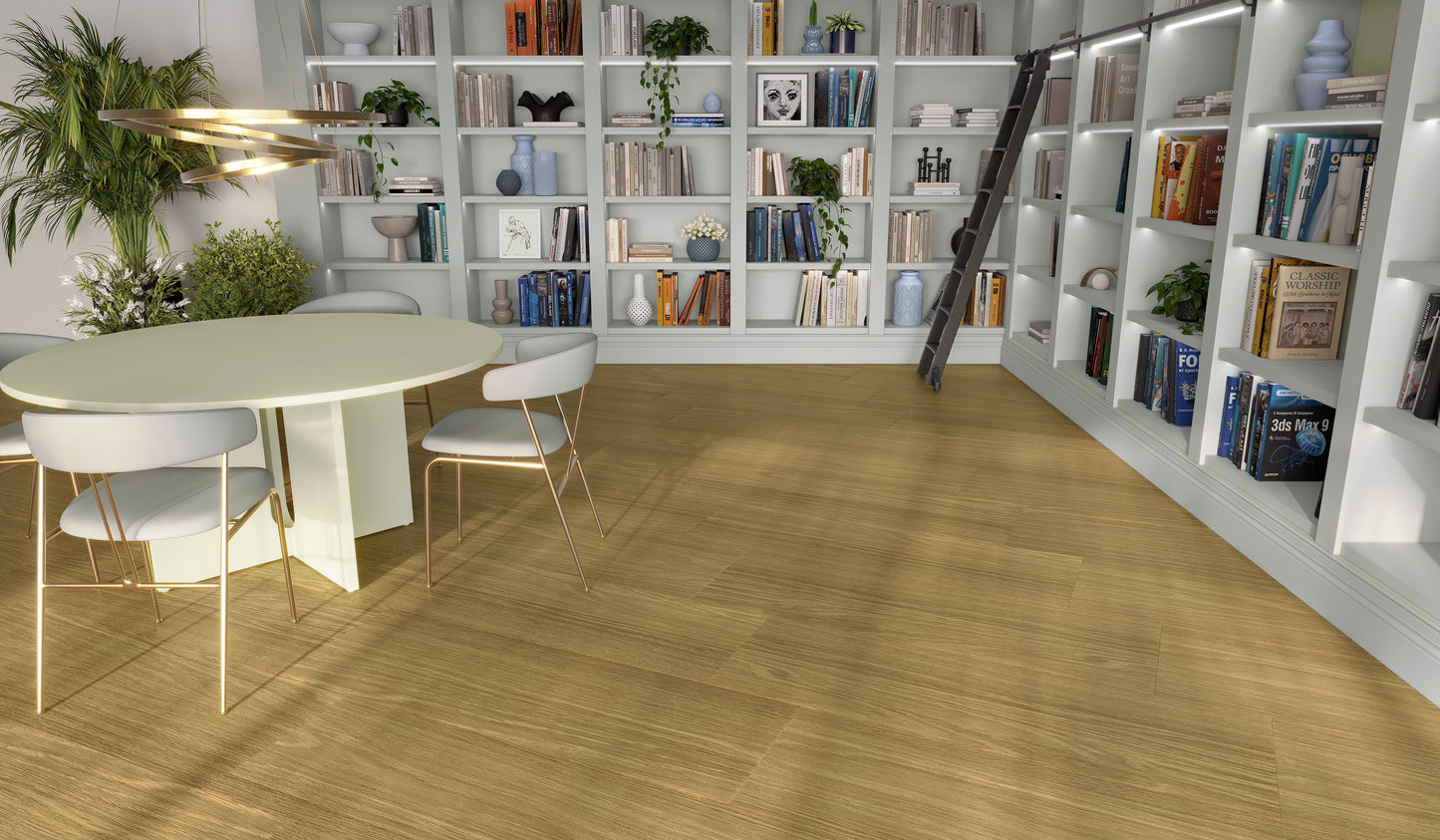 Piso Laminado Freijó Ambar - Eucafloor - Linha New Evidence - 2,77m² por caixa