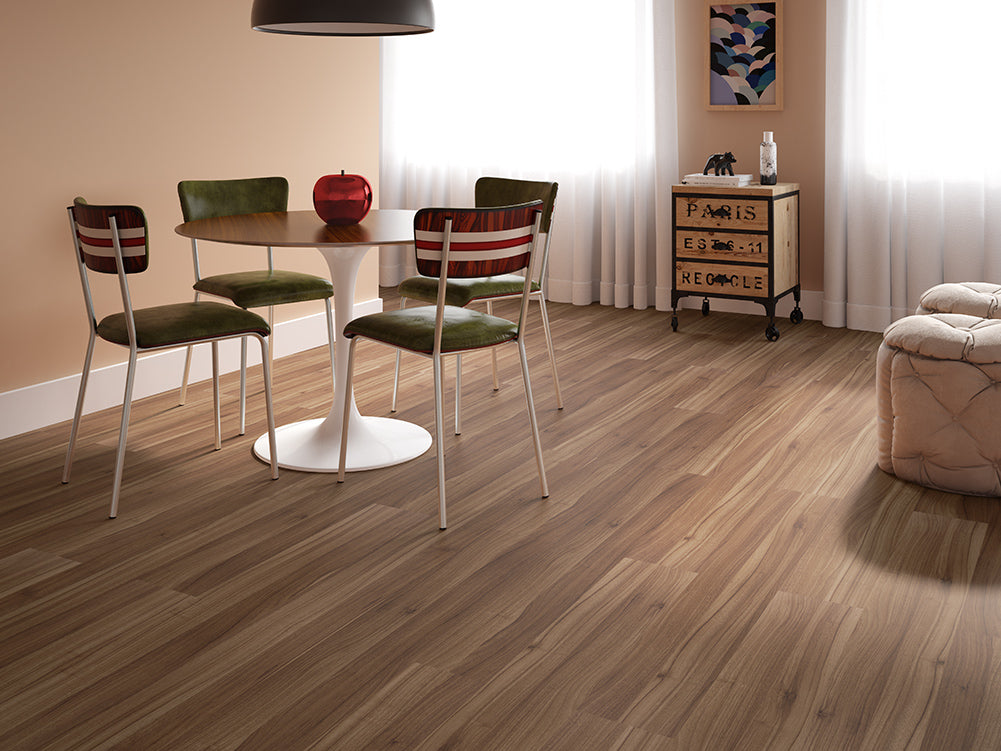 Piso laminado Nogueira Cadiz - Durafloor New Way - 2,51m² por caixa