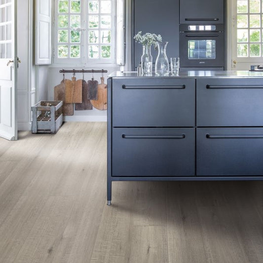 Piso Laminado Quick-Step - Eligna Wide - Carvalho acinzentado - 2,06m² por caixa