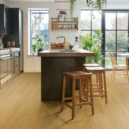 Piso Laminado Quick-Step - Smart - Carvalho biscoito marrom - 2,51m² por caixa