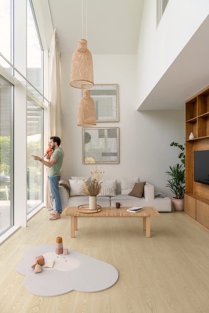 Piso Laminado Quick-Step - Smart - Carvalho congelado bege - 2,51m² por caixa