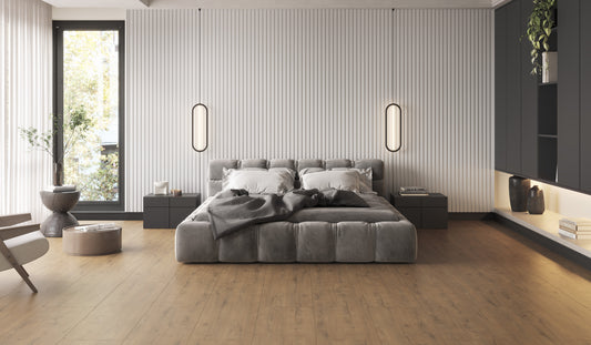 Piso Laminado Claire OAK - Eucafloor - Linha Max Elegance Click - 3,87m² por caixa