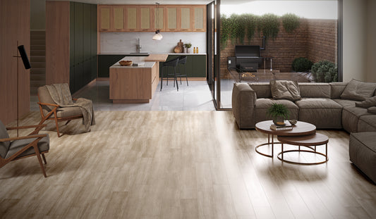 Piso Laminado Eucafloor Prime Click - Elmo Natural - 2,36m² por caixa