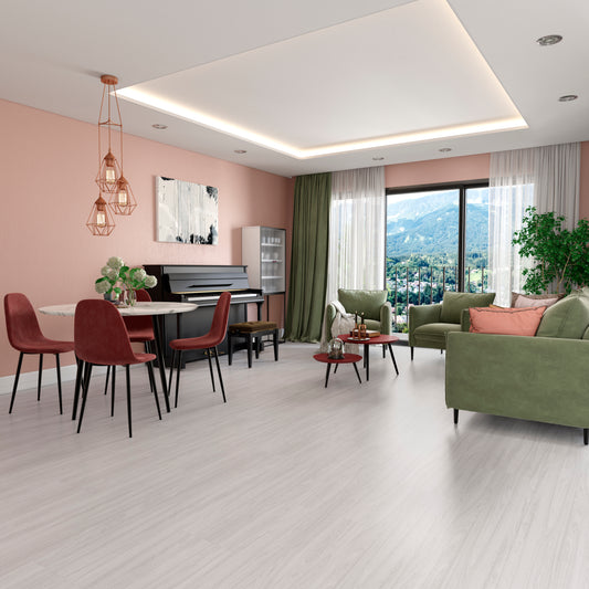 Piso Laminado Mont Blanc - Eucafloor - Linha New Evidence - 2,77m² por caixa