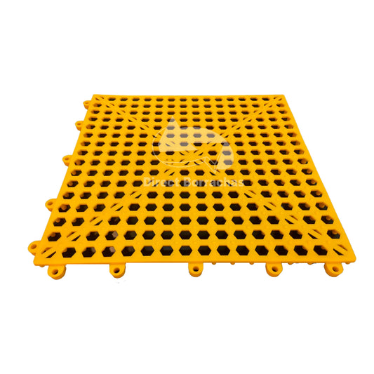Piso Estrado PVC Antiderrapante - 30x30 cm - Caixa com 12 placas