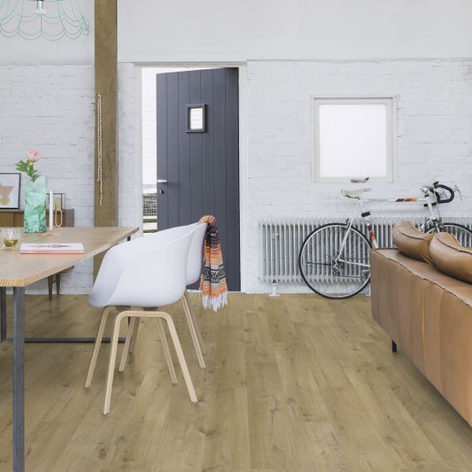 Piso laminado Quick-Step Impressive - Carvalho natural soft - 1,83m² por caixa