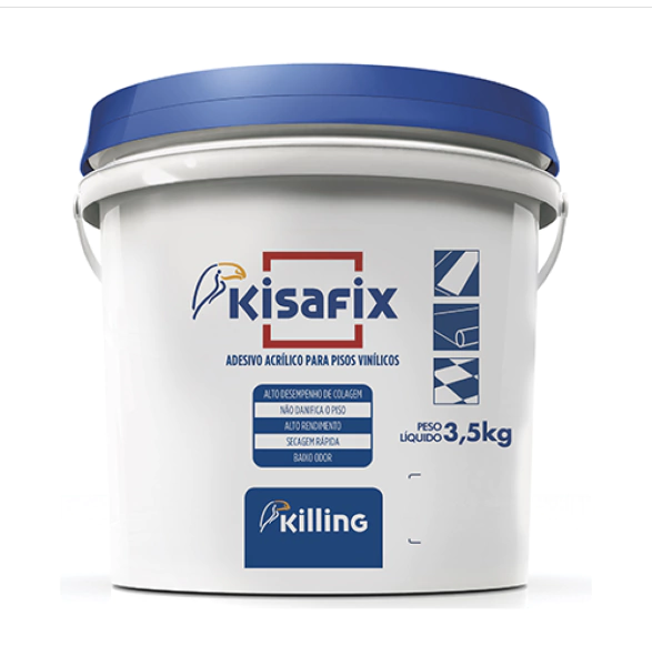 Kisafix cola para piso vinílico - 3,5kg