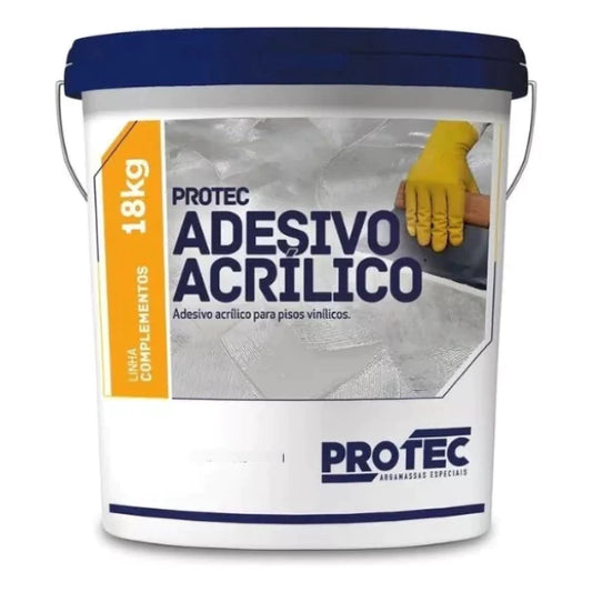 Cola Adesivo Acrílico Protec Para Pisos Vinílicos 18kg