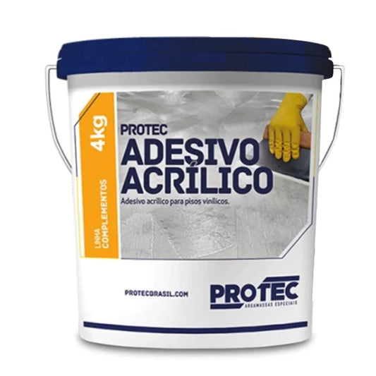 Cola Adesivo Acrílico Protec Para Pisos Vinílicos 4kg