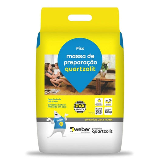 Massa De Preparação 10kg - Weber Quartzolit