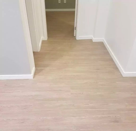 Rodapé 5 cm em MDF Branco com friso - Madebene