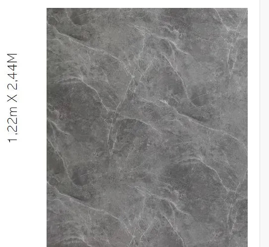 Revestimento de parede - SPC ROYAL DARK GRAY - Van Gogh - Placa com 122x244cm